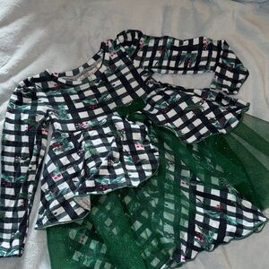 Tiny roots holiday dress